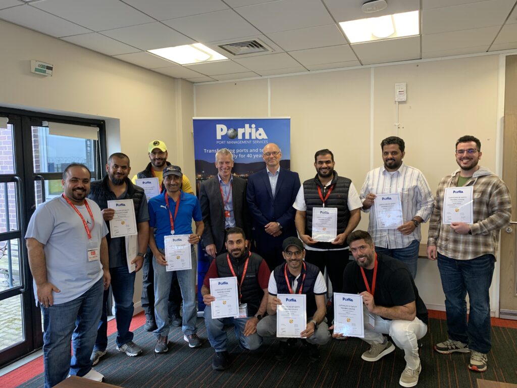 Portia hosts Kuwait Ports Authority Security Training
